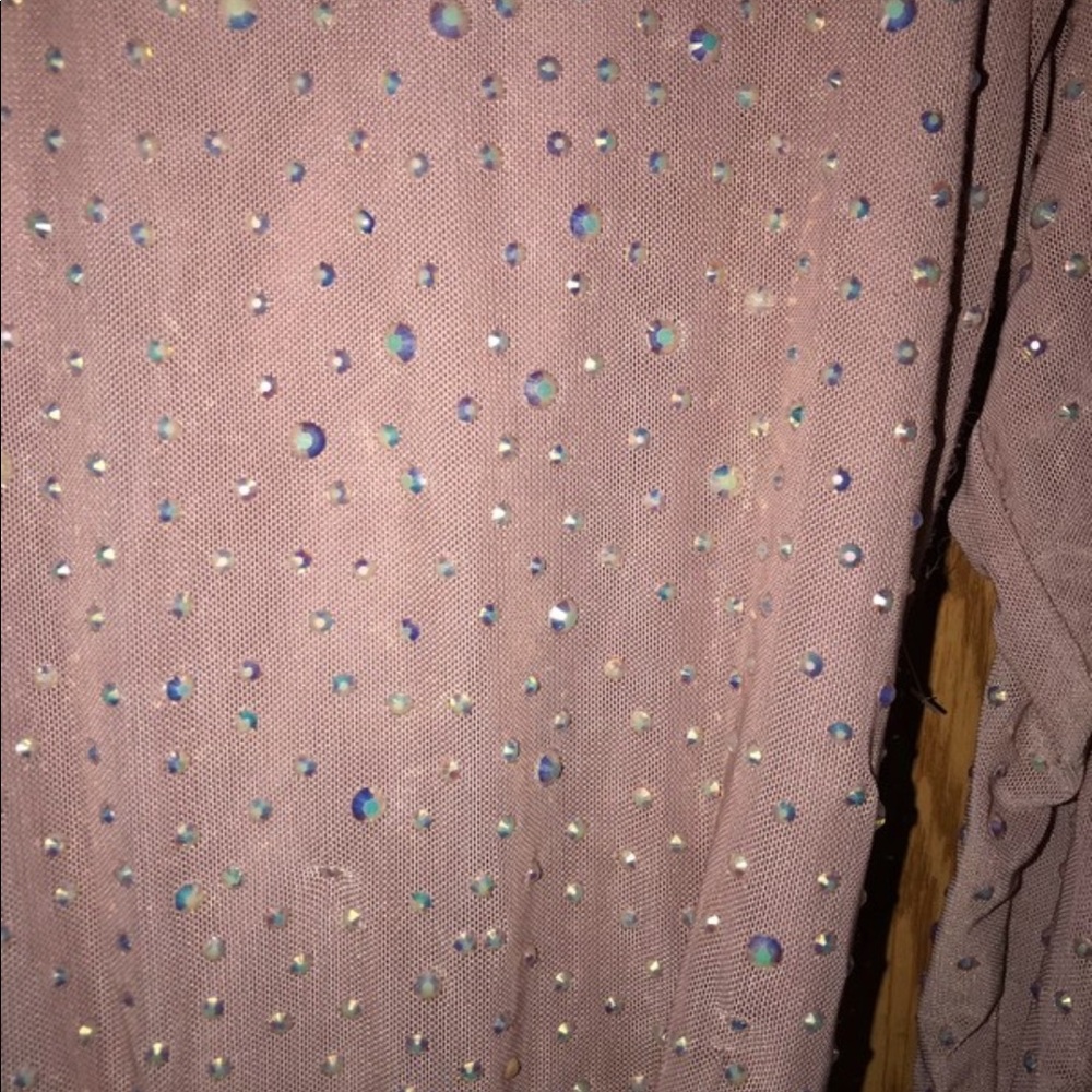 PINK STUDDED DRESS - Picture 2 of 3